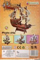 48147-9 3D puzzle STRIKE - PIRÁTSKÁ LOĎ